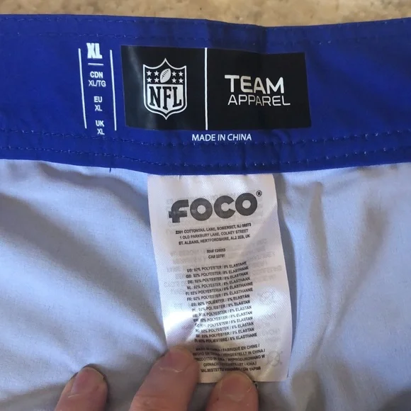 NWT NFL LA Rams Swim Trunks - Picture 6 of 8